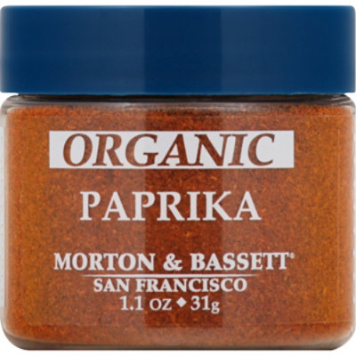 Morton & Bassett Organic Paprika - 1.1 Oz - Image 2