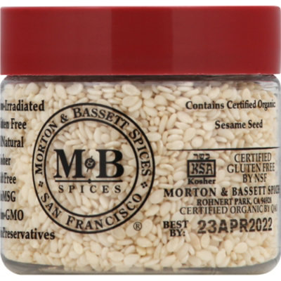 Morton & Bassett Organic Sesame Seed - 1.3 Oz - Image 5