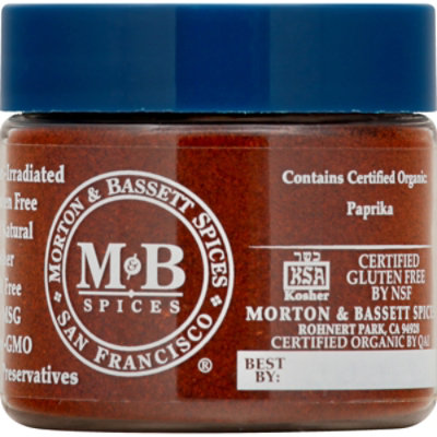 M&B Organic Smoked Paprika - 1.1 Oz - Image 5