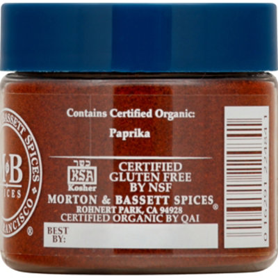 M&B Organic Smoked Paprika - 1.1 Oz - Image 4