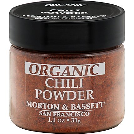 Morton & Bassett Organic Chili Powder - 1.1 Oz - Image 3