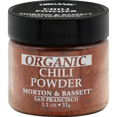 Morton & Bassett Organic Chili Powder - 1.1 Oz - Image 3