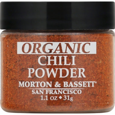 Morton & Bassett Organic Chili Powder - 1.1 Oz - Image 2