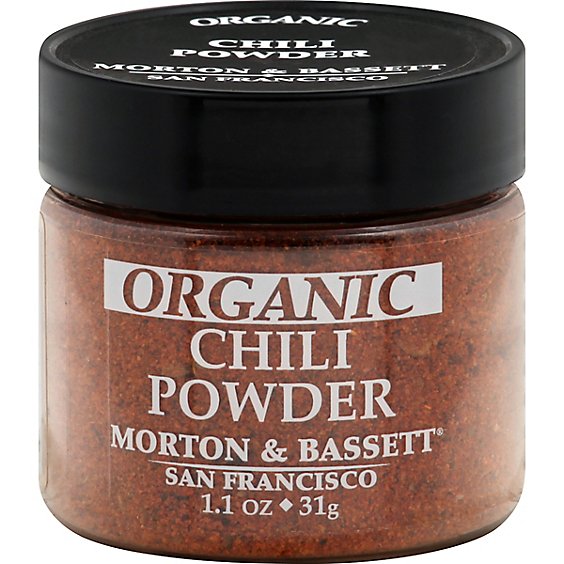 Morton & Bassett Organic Chili Powder - 1.1 Oz