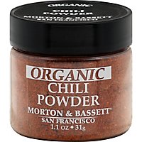 Morton & Bassett Organic Chili Powder - 1.1 Oz - Image 1