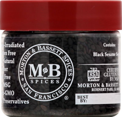 M&B Black Sesame Seed - 1.3 Oz - Image 5