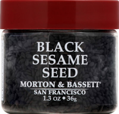 M&B Black Sesame Seed - 1.3 Oz - Image 2