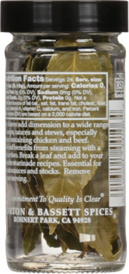 Morton & Bassett Turkish Bay Leaves - .14 Oz - Image 5