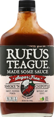 Rufus Tea Sauce Bbq Smke Chptl Sf - 13 Oz - Image 2