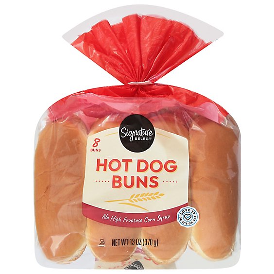 Signature Select Buns Hot Dog - 13 Oz