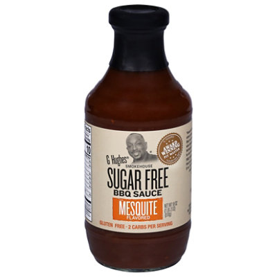 G Hughes Sauce Bbq Mesquite - 18 Oz - Image 2