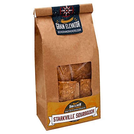 Starkville Sourdough Beer Grain Crackers - 6 Oz - Image 1
