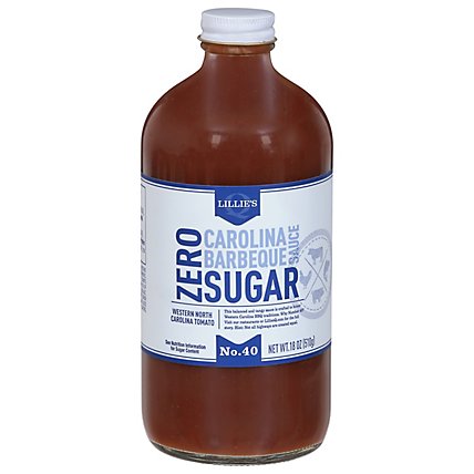 Lillies Q Sauce Barbeque Zero Sugar Carolina - 18 Oz - Image 2