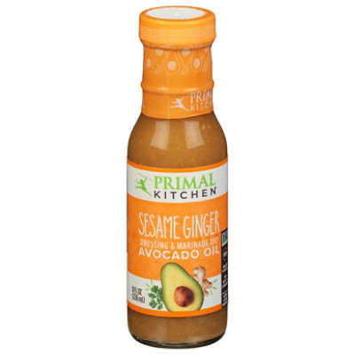 Primal Kitchen Vinaigrette & Marinade With Avocado Oil Sesame Ginger - 8 Oz - Image 3