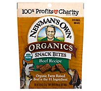 Newmans Own Organics Beef Snack Bites Do - 4.5 Oz