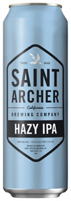 Saint Archer Beer Hazy Indian Pale Ale Can - 19.2 Fl. Oz.