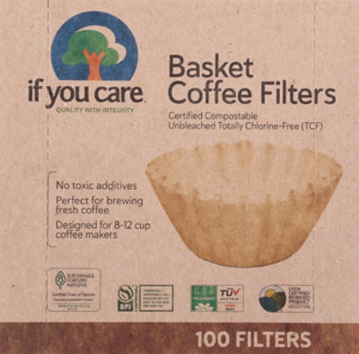 If You Care Filter Coffee Basket - 100 Count - Image 2