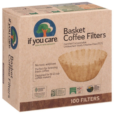 If You Care Filter Coffee Basket - 100 Count