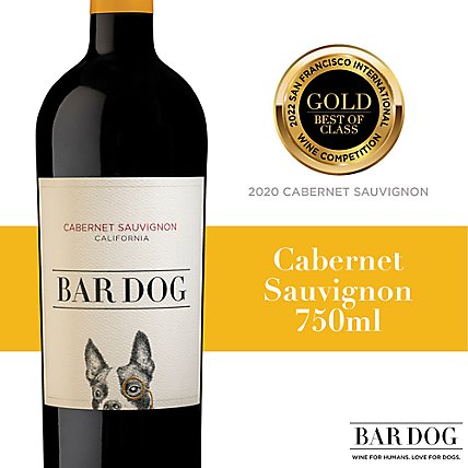 Bar Dog Cabernet Sauvignon Wine California - 750 Ml - Image 1