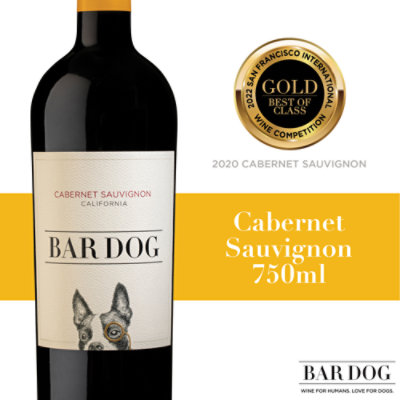 Bar Dog California Cabernet Sauvignon Red Wine- 750 Ml