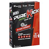 Pure Kick Energy Stg Blood Orange 10 Ct - 1.06 Oz - Image 1