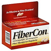Fibercon Fiber Laxative Tablets - 90 Count - Image 1