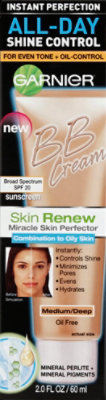 Garnier Skin Renew Bb Cream Combo/Oily Skin Medium Deep - 2 Fl. Oz. - Image 2