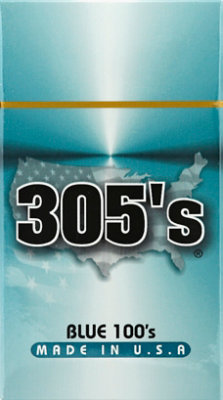 305s 100 Blue Box - Carton