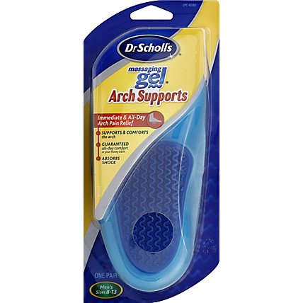 Dr Scholls Arch Supports Massaging Gel - Pair - Image 2