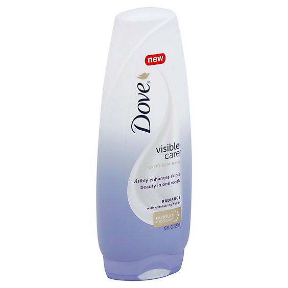 Dove Visible Care Softening Creme Body Wash - Each