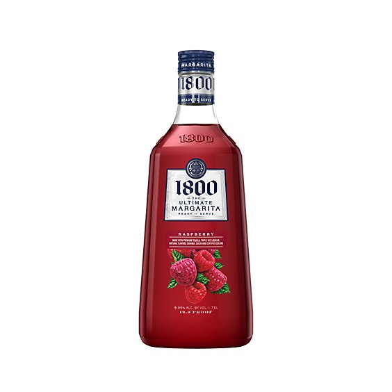 1800 The Ultimate Raspberry Margarita 9.95% ABV - 1.75 Liter