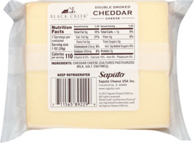 Sap Db Cheddar Smoked Chunk Cheese - 7 Oz - Image 5