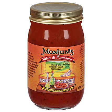 Monjunis Pasta Sauce - 15 Oz - Image 1