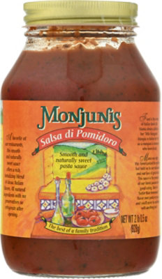 Monjunis Pasta Sauce - 46 Oz - Image 2