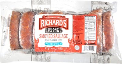 Richards Crazy Cajun Link Sausage - 2.5 Lb - Image 2