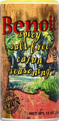 Dons Specialty Meats Benoits Cajun Seasoning Salt Free Spicy - 12 Oz - Image 2