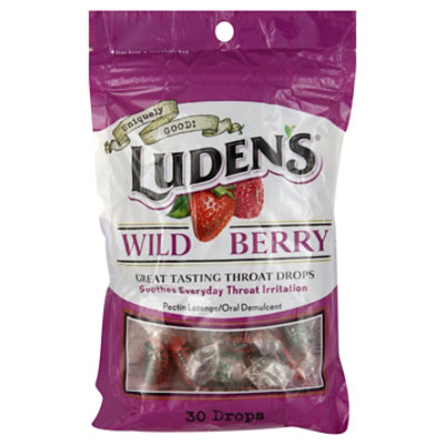 Ludens Throat Drops Berry Each Safeway