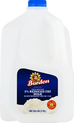 Borden Milk Reduced Fat 2% - 128 Fl. Oz. - Image 2