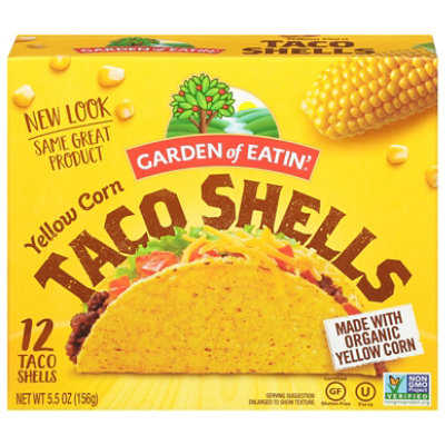 GE Yellow 12 Corn Taco Shell - 5.50  Oz - Image 3