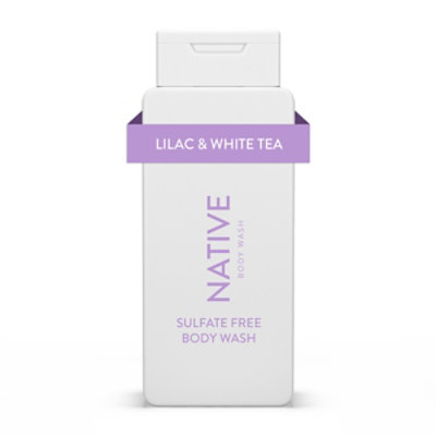 Native Lilac & White Tea Body Wash - 18 Oz - Image 1