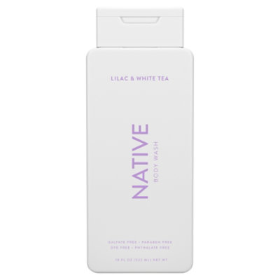 Native Lilac & White Tea Body Wash - 18 Oz - Image 1