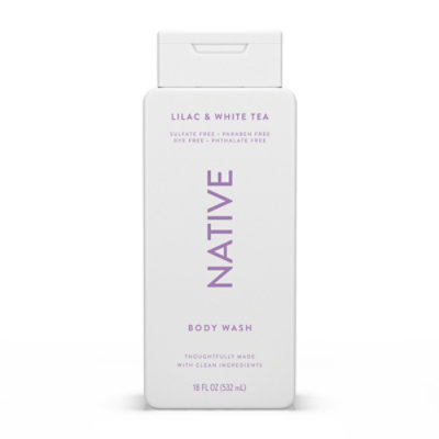 Native Lilac & White Tea Body Wash - 18 Oz - Image 2