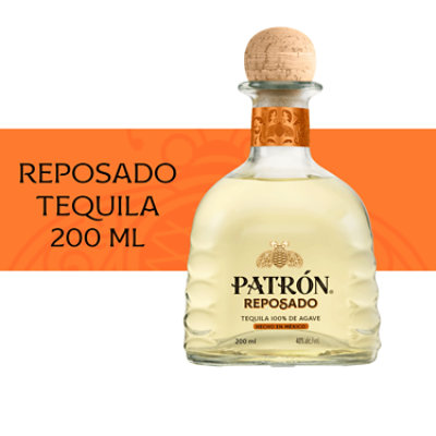 Patron Tequila Reposado 80 Proof - 200 Ml - jewelosco