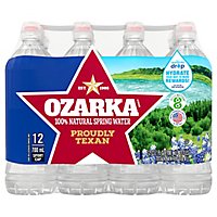Ozarka Natural Spring Water - 12-700 Ml - Image 1