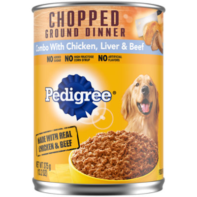 Pedigree Chicken Liver Beef Wet Dog Food - 13.2 Oz - Image 1