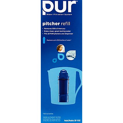 Pur Water Filtration Systems Pitcher Refill - Each - Image 2
