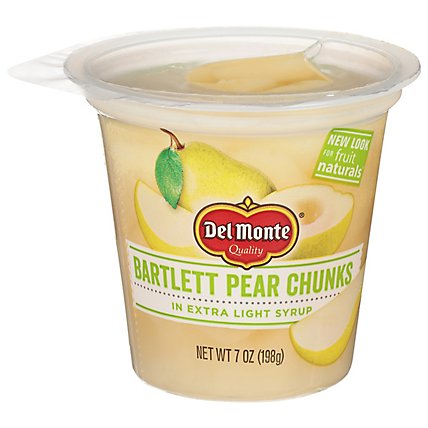 Del Monte Fruit Naturals Pear Chunks - Each - Image 1