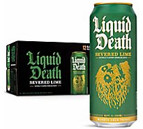 Liquid Death Severed Lime - 12-16.9 Oz