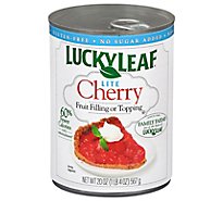 Lucky Leaf Cherry Filling No Sugar Added - 20 Oz