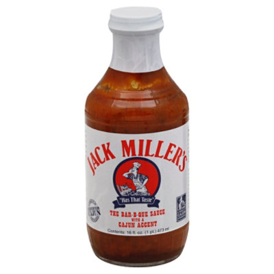 Jack Miller Bbq Sauce 16 Oz. - 16 Oz - Image 1